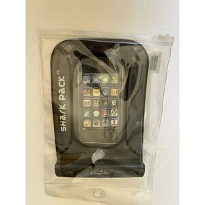 Shark Pack Waterproof Pouch – Water Resistant Phone & Valuables Holder Black New